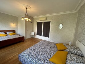 2 chambres, accès au Wi-Fi (inclus)