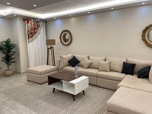 Living area - Boho Style Apartment (New Cairo)