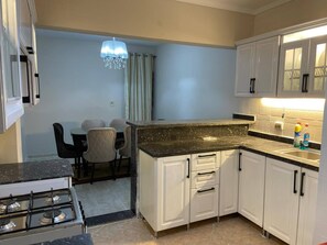 Apartment, 2 Bedrooms, Accessible, Smoking | Private kitchen - Boho Style Apartment (New Cairo)