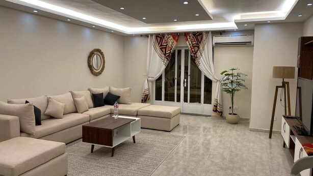 Apartment, 2 Bedrooms, Accessible, Smoking | Living area - Boho Style Apartment (New Cairo)