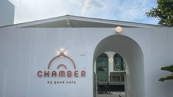 Villa, 2 Schlafzimmer, barrierefrei, Terrasse | Außendetails