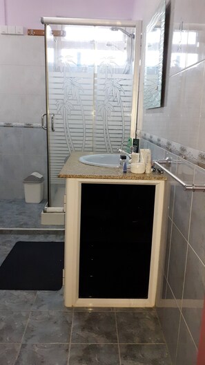 Bungalow, 2 Bedrooms, Smoking | Bathroom - Bungalow Casa Au Cap - On the 1st Floor (Cap Malheureux)
