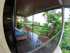House, 3 Bedrooms, Private Pool, Garden View | Balcony - Ballena Bay, Casa Mar Azul (Bahía Ballena)