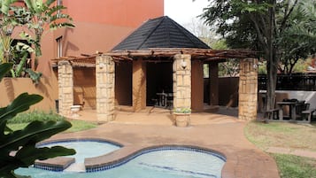 Apartment, 2 Bedrooms, Smoking, Patio | Pool | Outdoor pool