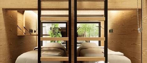 Desk, laptop workspace, free WiFi