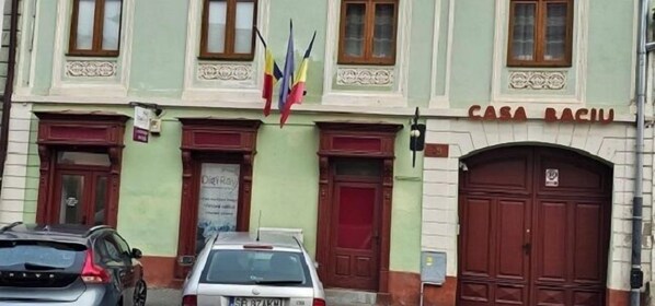 Façade de l’hébergement