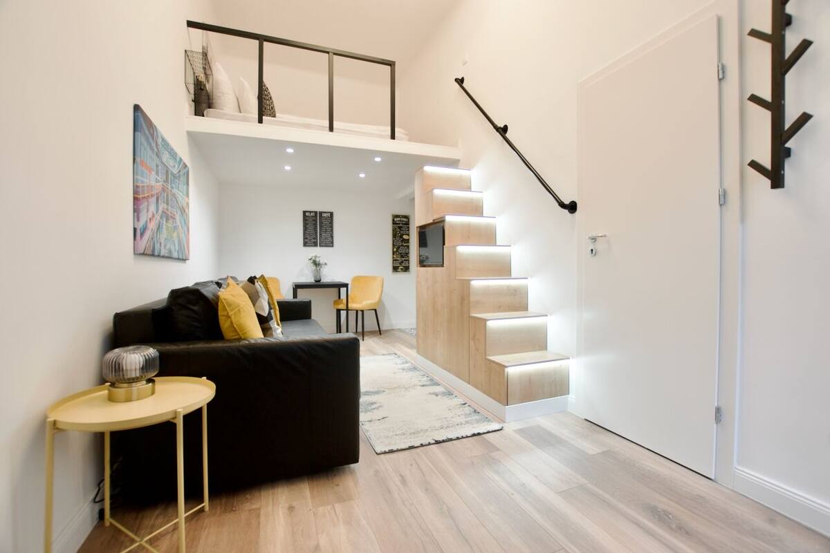 Standard-Apartment, Blick auf den Innenhof | 1 Schlafzimmer, Verdunkelungsvorhänge, Bügeleisen/Bügelbrett