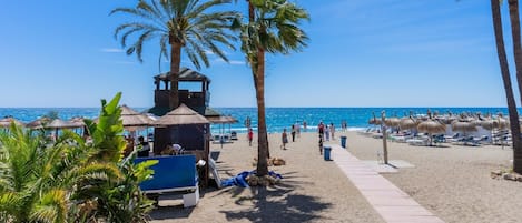 A la platja