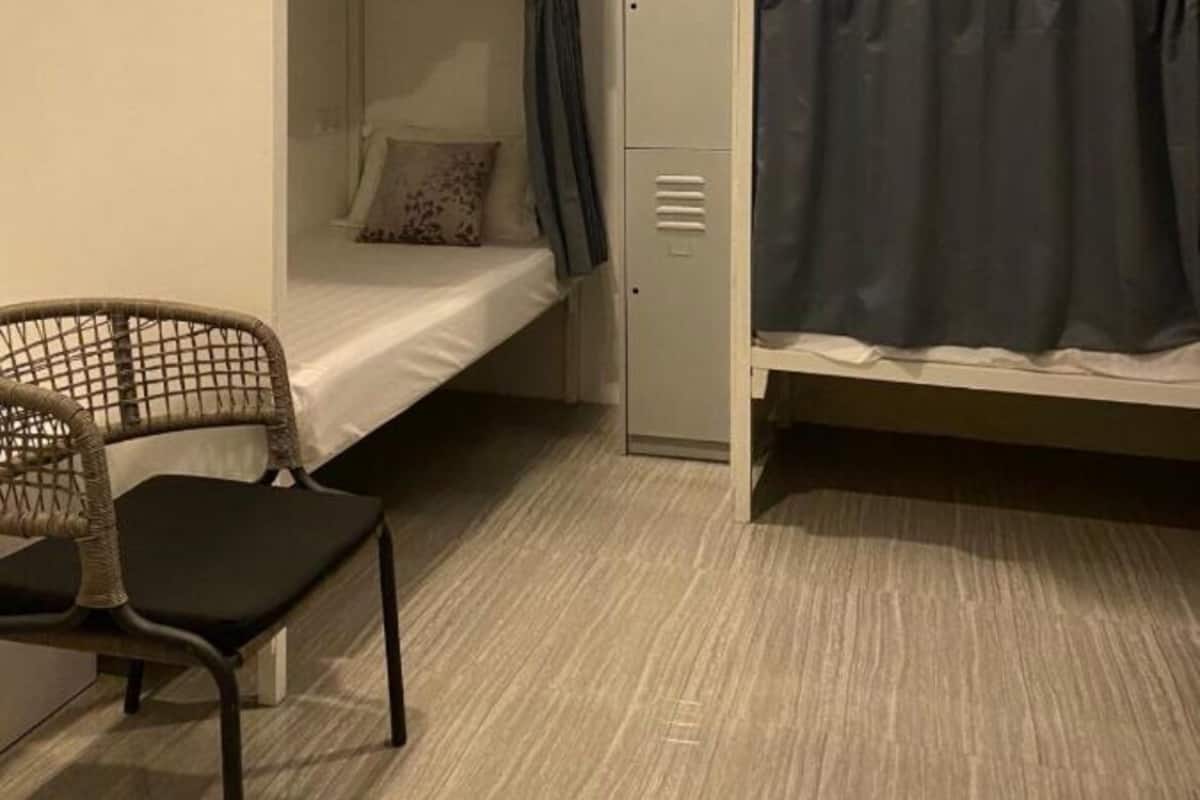 Classic Shared Dormitory, Garden View | Langsir/tirai gelap terus, seterika/papan seterika, Wi-fi percuma