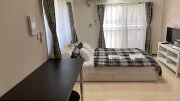 1 bedroom, iron/ironing board, WiFi, bed sheets