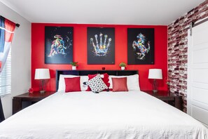 4 chambres, bureau, fer et planche à repasser, Wi-Fi