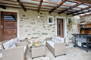 Family Chalet, Multiple Bedrooms, 2 Bathrooms, Mountainside (La Canonica) | Terrace/patio - La Canonica (Centovalli)