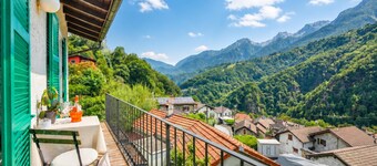 La Canonica Centovalli With Balconies and Garden