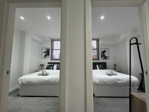 2 Schlafzimmer, kostenloses WLAN, Bettwäsche