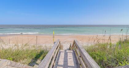 Walk to Beach: Family-friendly Surf City Condo!