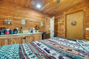Apartment (0 Bedroom) | Interior - Fish, Hike & More: Ozark Cabin on 300 Acres (Ozark)