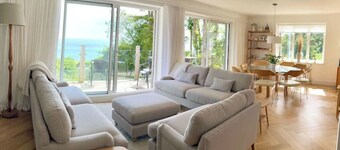 Stunning property with sea views and swimspa