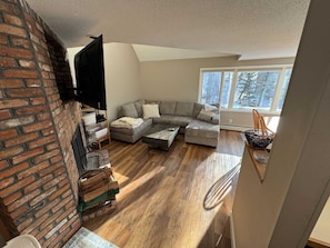 Appart'hôtel, 2 chambres | Coin séjour