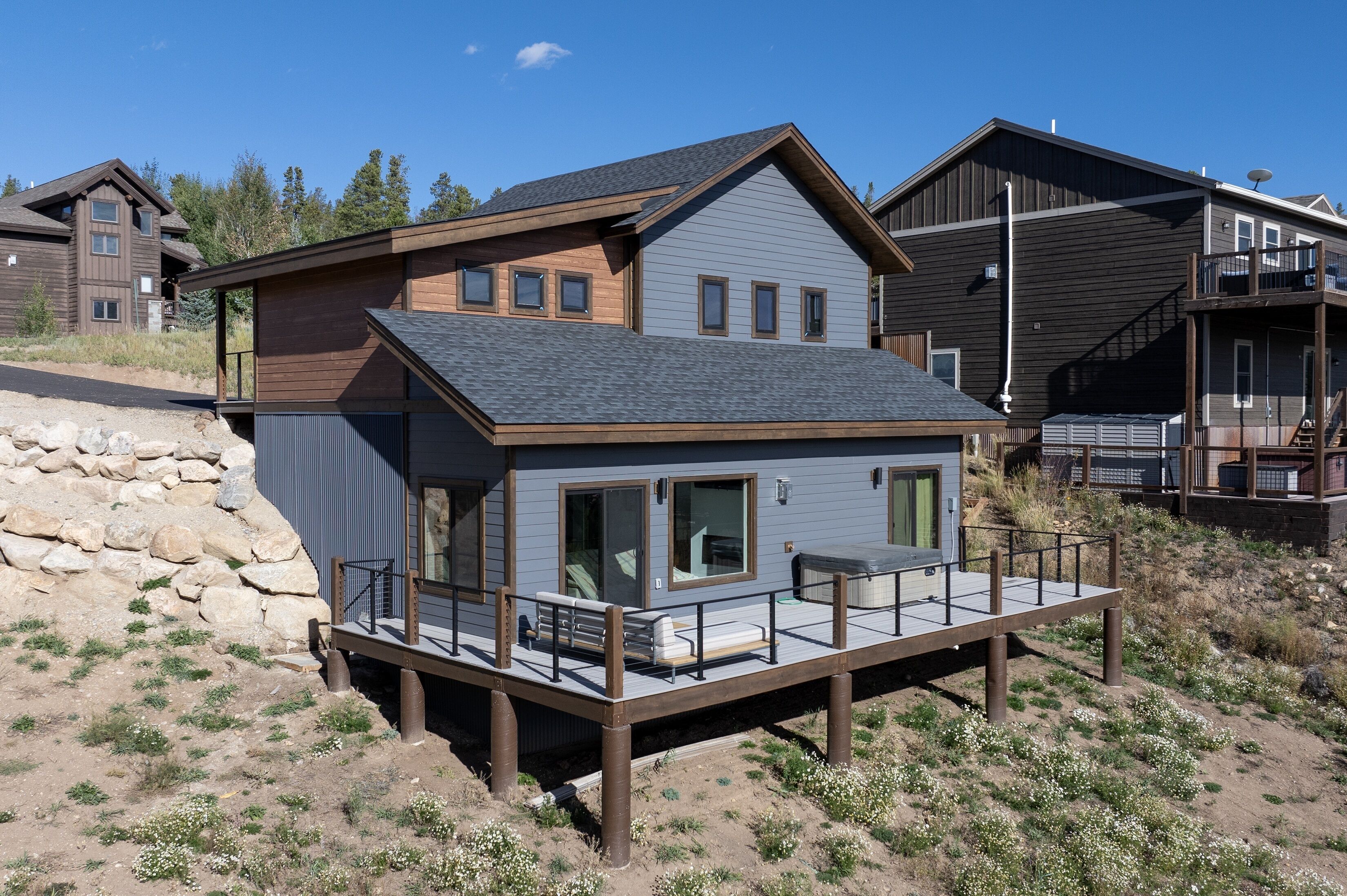 Ferienhaus, 2 Schlafzimmer | Außenbereich