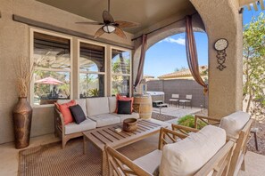 Terrace/patio - 4BR Heated Pool Estrella Mountain House (Goodyear)