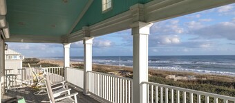 Serenity Shores - Oceanfront House, 5BR, 4.5BA, Pine Knoll Shores