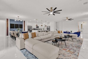 Spacious Group Friendly Layout