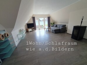 Living area - Vacation apartment enjoy Stadtlohn Münsterland (Stadtlohn)