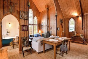 Interior - The Tabernacle, Design-led Converted Chapel with Hot Tub, Highland Perthshire (Aberfeldy)