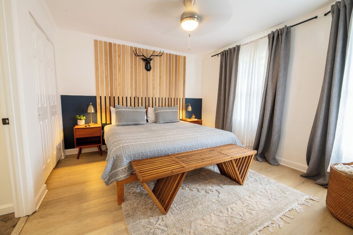 2 bedrooms, desk, free WiFi, bed sheets