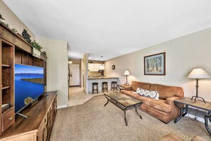 TV connectée, cheminée