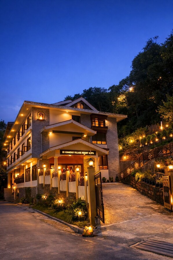 Fassade der Unterkunft