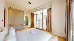 3 多间卧室、熨斗/熨衣板、WiFi、床单