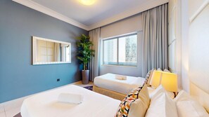 2 bedrooms, iron/ironing board, free WiFi, bed sheets