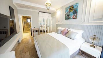 Literie de qualité supérieure, mini-bar avec articles gratuits