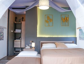 Deluxe-tjald - útsýni yfir hæð | 1 svefnherbergi, ókeypis þráðlaus nettenging