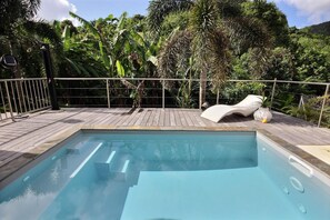 Pool - Golden Oasis - One Bedroom Apartment, Sleeps 2 (Le Marin)