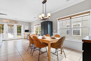Dining - Beachfront 5BR House w/ Private Pool & Beach Access (Surfside Beach)