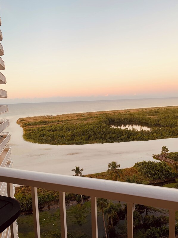 Property grounds - Beach Front Condo , heated pool. renovated building, gym..
Prices vary monthly. (Marco Island)