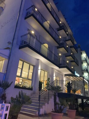 Fassade der Unterkunft