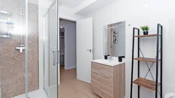 Shower, hair dryer