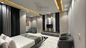 Chambre Double Deluxe | Chambres insonorisées, fer et planche à repasser, Wi-Fi gratuit