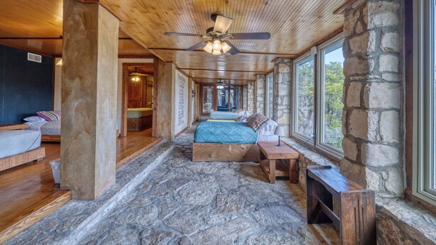 Interior - Unique home on Catclaw Mountain with a pool and pet friendly (Concan)