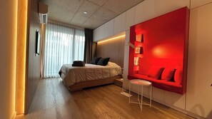 1 Schlafzimmer, Schreibtisch, Bügeleisen/Bügelbrett, WLAN