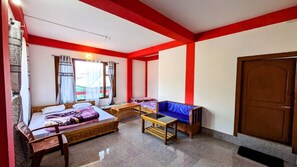 1 bedroom, iron/ironing board, bed sheets