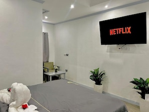 アパートメント | 1 室のベッドルーム、アイロン / アイロン台、WiFi (無料)、ベッドシーツ