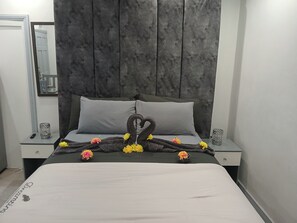 1 多��间卧室、熨斗/熨衣板、免费 WiFi、床单