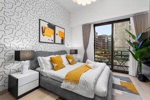 1 bedroom, desk, iron/ironing board, free WiFi - Cultural Charm Studio in Dubai (Dubai)