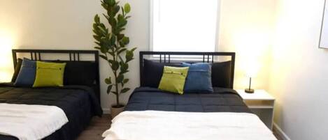 3 habitaciones, escritorio y wifi