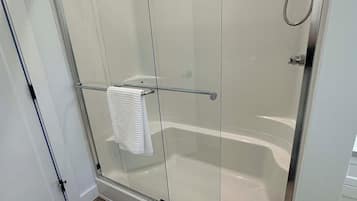 Hair dryer, towels