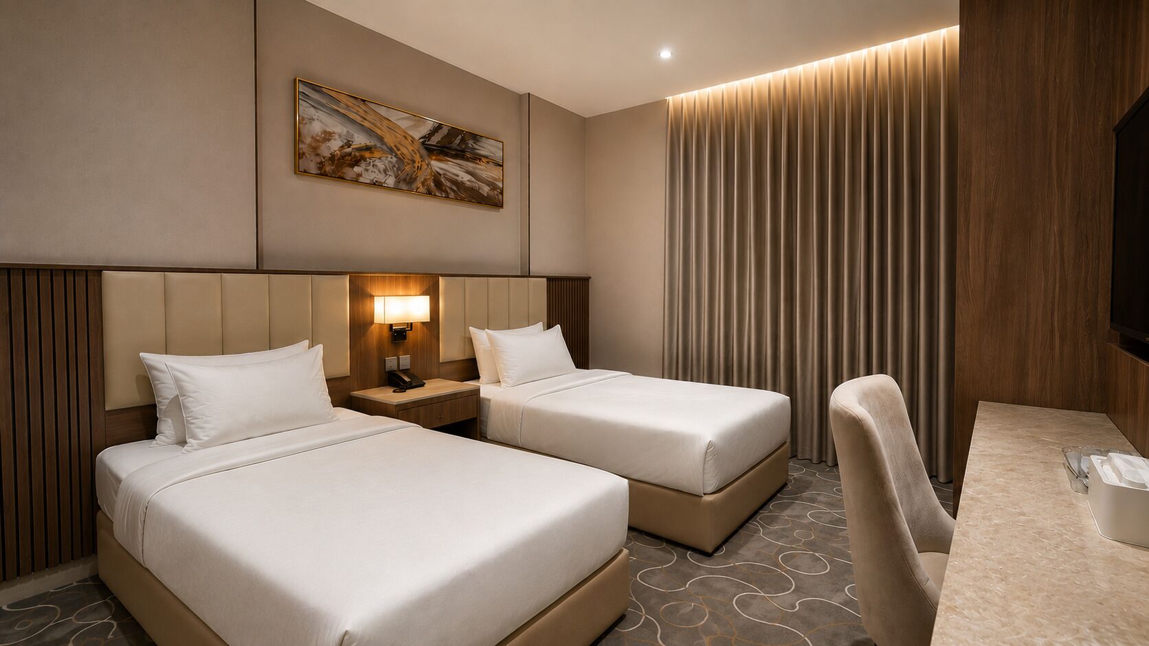Family Suite, 2 Bedrooms | Egyptian cotton sheets, premium bedding, down duvets